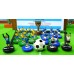 Subbuteo Andrew Table Soccer Brazil Italy 1970 World Cup Final on Classic Hasbro bases
